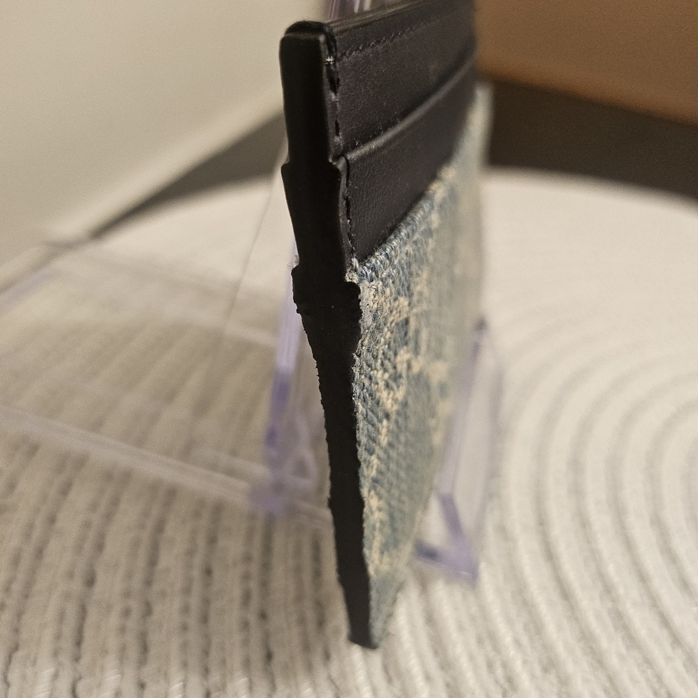 Gucci GG Denim Card Holder with Box & Dustbag - Picture 5 of 8